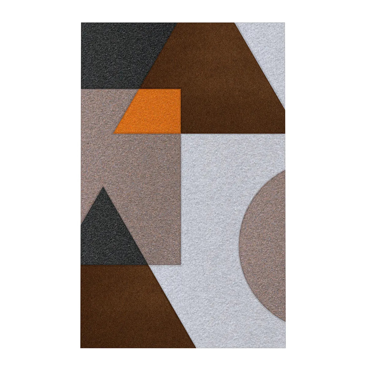 Acoustic Wall Art Panels SHAPES 3 ore swatch on white background Decormania UK